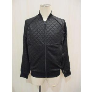 adidas Originals モノグラム ファージャケット （ワイルドブラウン