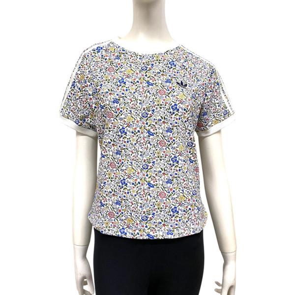 adidas Originals　レディース Liberty London カリ半袖Tシャツ （オフ...