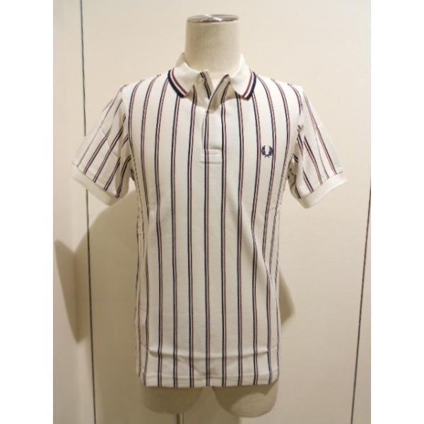 FRED PERRY （フレッドペリー）英国企画 ストライプ　Polo Shirt （M7370/1...