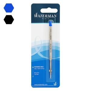 WATERMAN ウォーターマン ボールペン替芯 F 黒 ブラック 細字 リフィル