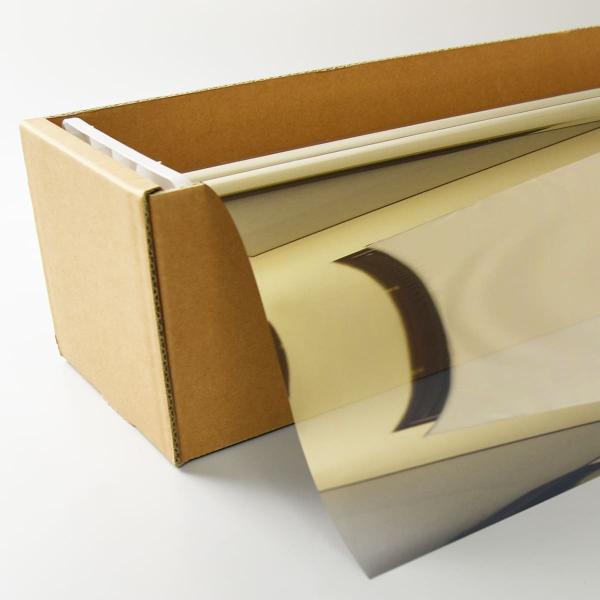 スパッタゴールド35 1m幅×長さ10m切売 窓ガラスフィルム #NSN35GD40C x10m#