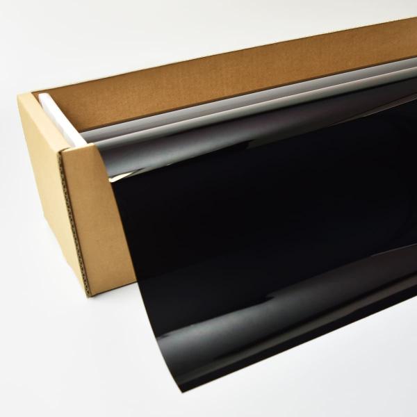 IR断熱ブラック01（1％）　５０ｃｍ幅 x 長さ6ｍ切売　【シークレットブラックフィルム】 #IR...