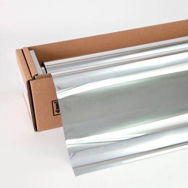 スパッタシルバー05(マジックミラー) 50cm幅 × 30mロール箱売 カーフィルム #SP-MS...