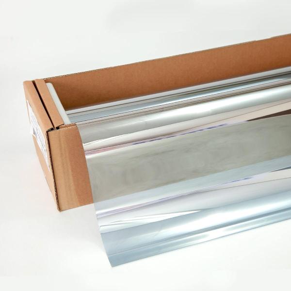 スパッタシルバー35(マジックミラー) 50cm幅×30mロール箱売 カーフィルム #SP-MSV3...