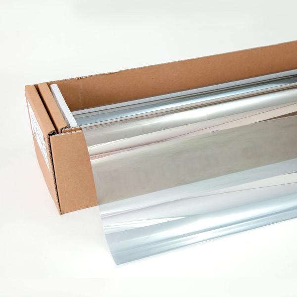 スパッタシルバー50　1m幅×30mロール箱売 カーフィルム ミ#SP-MSV 50 40 Roll...