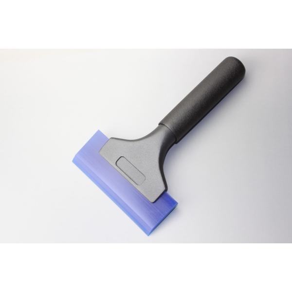 PRO-TINT　ブルースキージ125mm＋アルミハンドル（ロング）　フィルム施工用 カーフィルム向...