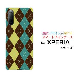 XPERIA 10 II SO-41A SOV43 エクスペリア docomo au Y!mobile スマホ ケース カバー ハードケース/ソフトケース ギフト Argyle(アーガイル) type001｜branch-berry