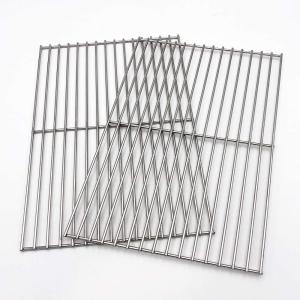 日本製 高級 焼き網 約21cm×27cm 18-8ステンレス製 巻付け仕上げ