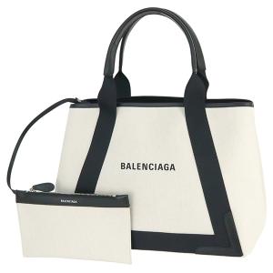 バレンシアガ BALENCIAGA トートバッグ ネイビーカバス S ナイロンメッシュ ブラック レ...