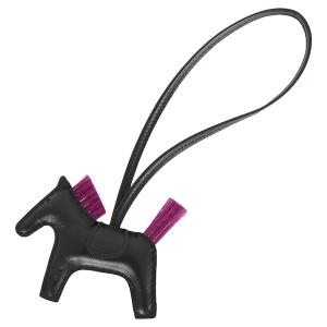 質屋 HERMES エルメス ロデオ チャーム 馬 ペガサス レザー