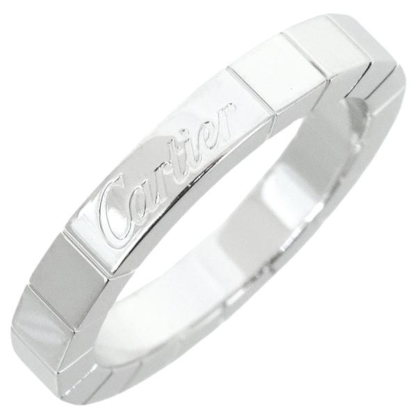 カルティエ リング 指輪 ラニエールリング 48サイズ ホワイトゴールド 153-3-1a