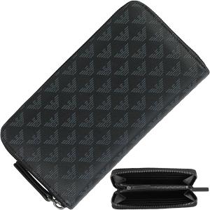 EMPORIO ARMANI エンポリオアルマーニ ラウンドファスナー長財布