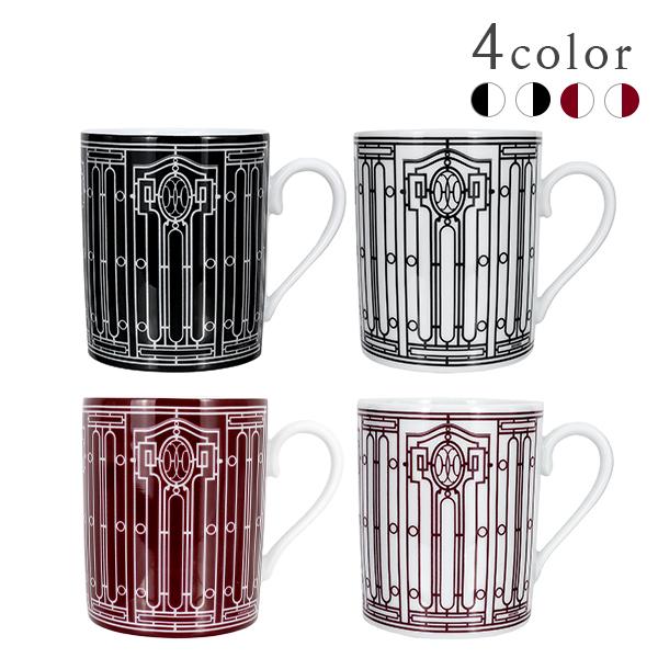 エルメス HERMES マグカップ Hデコ H Deco Mug ブラック ホワイト  ルージュ 3...