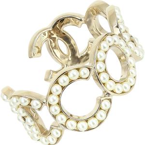 シャネル バングル CC CHANELロゴ ゴ...の詳細画像2