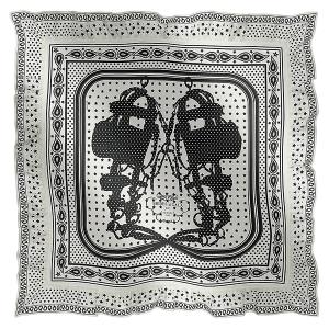 HERMES（エルメス） カレ 90 ティーフォートゥー シルク スカーフ 2色