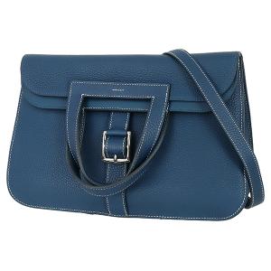 HERMES（エルメス） リンディ30 トレサージュ ブルーインディゴ