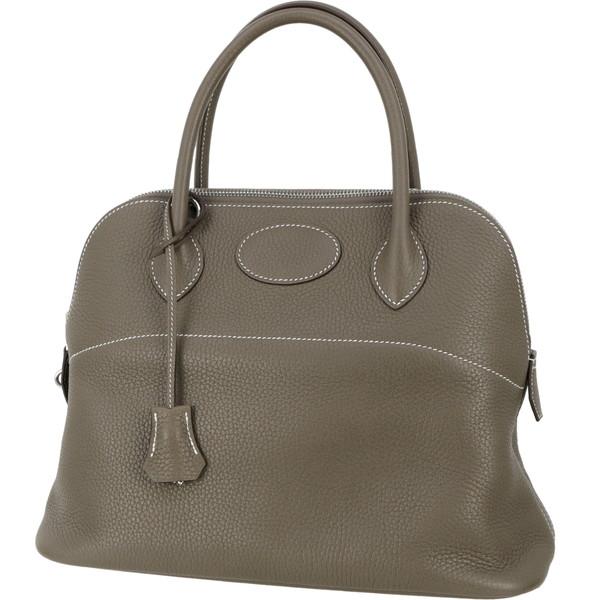 エルメス ボリード31 トリヨンクレマンス エトゥープ シルバー金具 8891