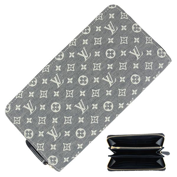 ルイヴィトン 長財布 ジッピーウォレット M63010 モノグラム イディール h-b625