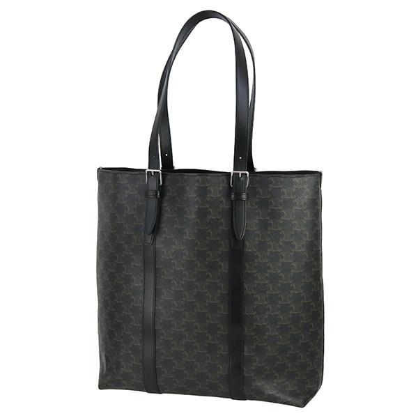 セリーヌ トートバッグ バックル付きカバ トリオンフ ブラック h-e027