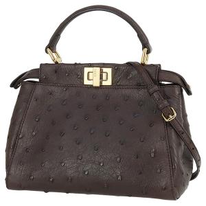 PEEKABOO フェンディ ハンドバッグ ショルダーバッグ ピーカブーミニ