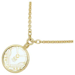 HERMES（エルメス） ネックレス ペンダント ミニ ポップH マロン