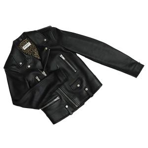 【美品・異素材切替】バレンシアガ 羊革×牛革 レザーダブルライダースジャケット BALENCIAGA（バレンシアガ） ダブルライダース レザージャケット