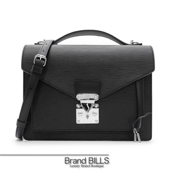 未使用品 LOUIS VUITTON ルイ ヴィトン モンソー ハンドバッグ ショルダーバッグ 2w...