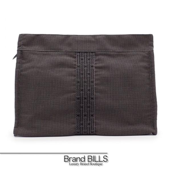 未使用品 HERMES エルメス エールライン ポーチMM トラベルポーチ クラッチバッグ 小物入れ...