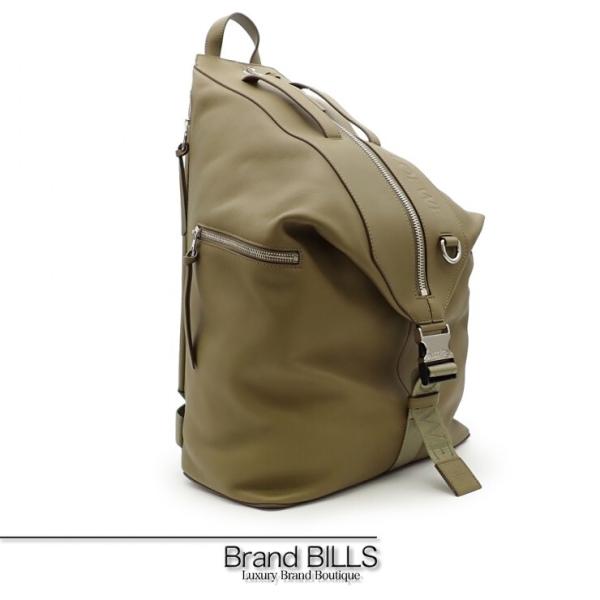 未使用品 LOEWE ロエベ コンバーチブル バックパック リュク 3way B777W36X06 ...