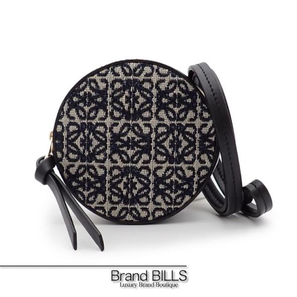 未使用品 LOEWE ロエベ クッキー ポーチ コインケース C604AE1X01 アナグラムジャガ...