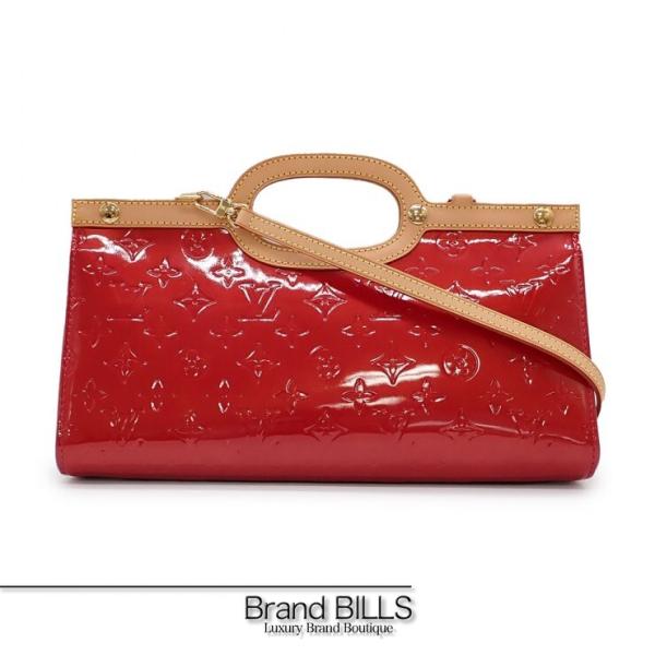 未使用品 LOUIS VUITTON ルイ・ヴィトン モノグラム・ヴェルニ ロクスバリー・ドライブ ...