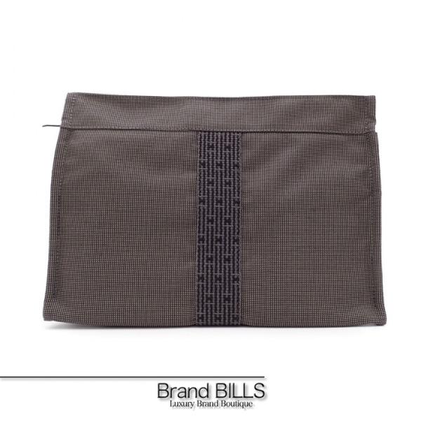 未使用品 HERMES エルメス エールライン ポーチMM トラベルポーチ クラッチバッグ 小物入れ...