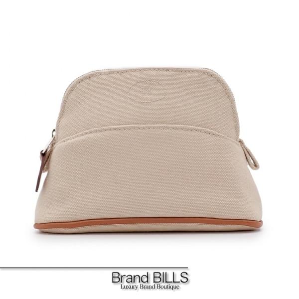 未使用品 HERMES エルメス ボリードポーチ ミニミニ 小物入れ H103772M Ｈロゴ コッ...