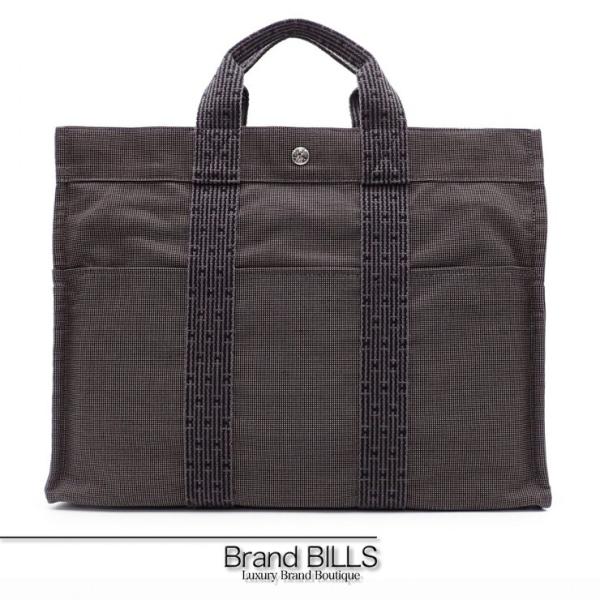 未使用品 HERMES エルメス エールライン トートMM トートバッグ ビジネスバッグ 10095...