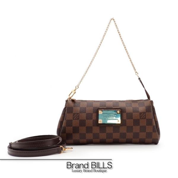 未使用品 LOUIS VUITTON ルイ・ヴィトン ダミエ エヴァ アクセサリーポーチ ショルダー...