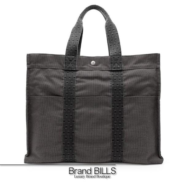 未使用品 HERMES エルメス エールライン トートGM トートバッグ 100941M ナイロンキ...