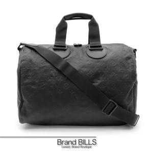 美品 LOUIS VUITTON ルイ・ヴィトン モノグラムシャドウ スピーディバンドリエール40 ハンドバッグ M43696 ブラック メンズ
