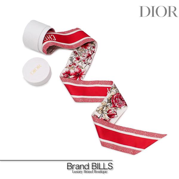 未使用品 Christian Dior クリスチャンディオール D-Flotal ミッツァ スカーフ...