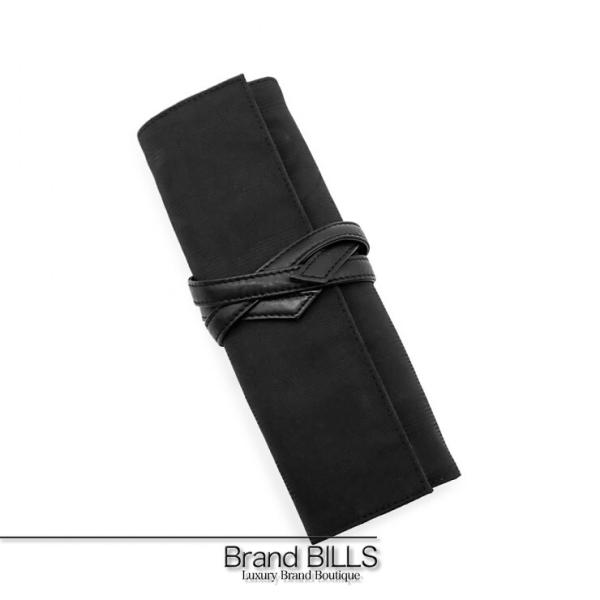 未使用品 CHANEL シャネル ジュエリーポーチ アクセサリーポーチ ナイロンジャガード レザー ...