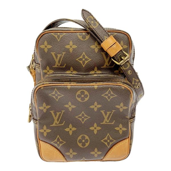 【ジャンク】 LOUIS VUITTON M45236 PVC アマゾン ショルダーバッグ ブラウン...