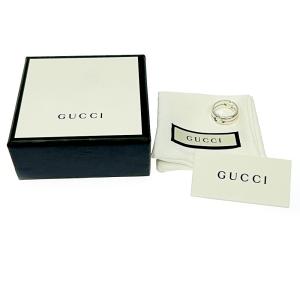 GUCCI（グッチ） 【箱付き】 シルバー アイコンリング 4.8g 925刻印