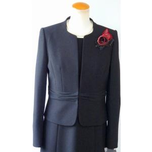 YUKIKO HANAI (ユキコ ハナイ）　シフォンライン ノーカラー　アンサンブル