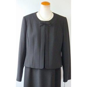 PALMILA パルミラ 日本製 ブラックフォーマル 絶妙サテン使い ノー