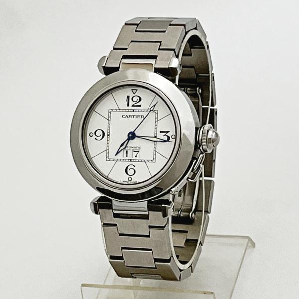 送料無料 中古 カルティエ 時計 Cartier カルティエ パシャC ビッグデイト W31055M...