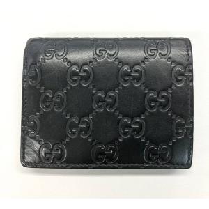 GUCCI 超美品 グッチ コンパクトウォレット 322134 二つ折り財布 