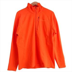 パタゴニア PATAGONIA 40109 R1 Pullover プルオーバー ハーフジップ フリース ジャケット オレンジ系 L 【中古】｜brand-life