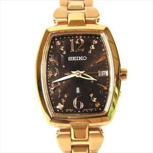 セイコー SEIKO SSVW128 ルキア レディース 時計 ウォッチ ゴールド系 【中古】｜brand-life