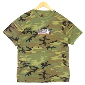 エフアールティー FRT GOD BROS AMERICA CAMO T-SHIRT ゴッド ブロス...