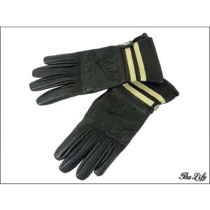 中古 HARLEY DAVIDSONハーレー ダンディーレザーグローブM/ブラック/レディース/ハーレーダビッドソン/Women's Dundee Black Leather Gloves/97200-14VW｜brand-life
