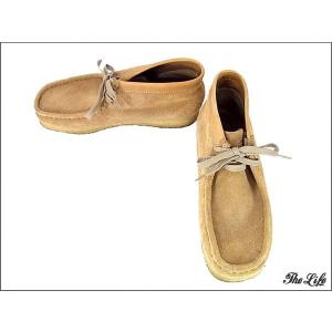 中古 CLARKS クラークスワラビースエードシューズUS6.5M｜brand-life